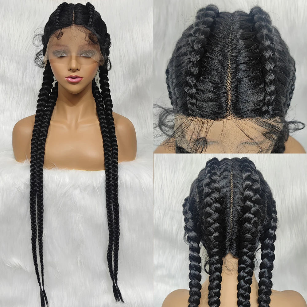 American African-Braided Wigs